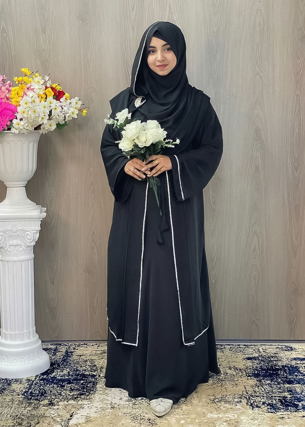 দুবাই চেরি কাপড়ের অরজিনাল বোরকা